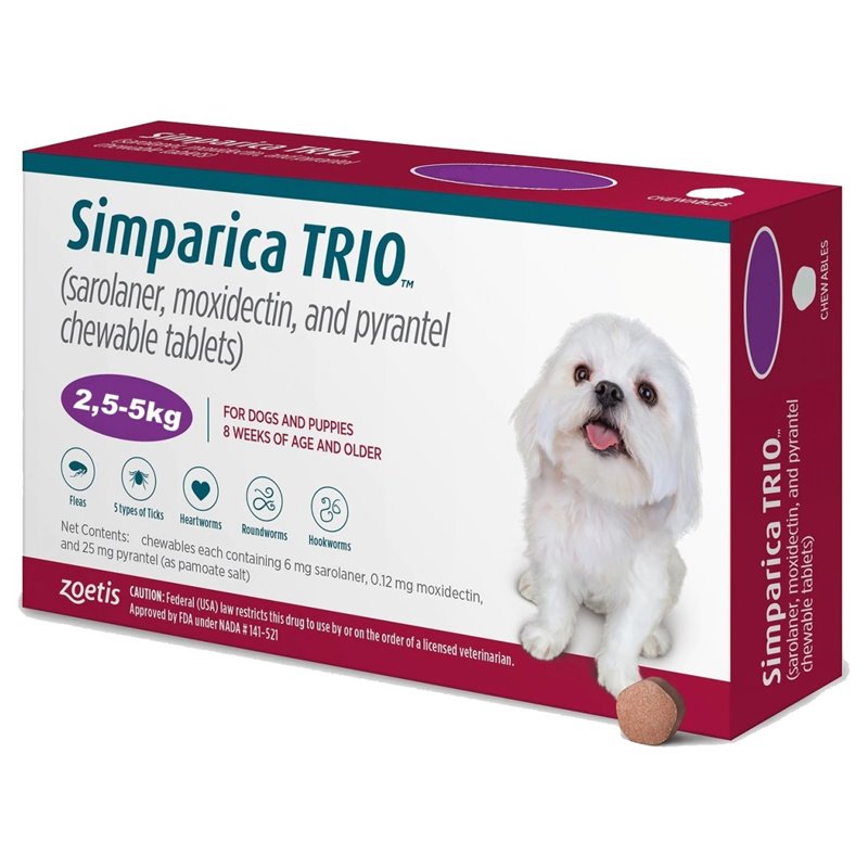 Simparica sarolaner chewable store tablets