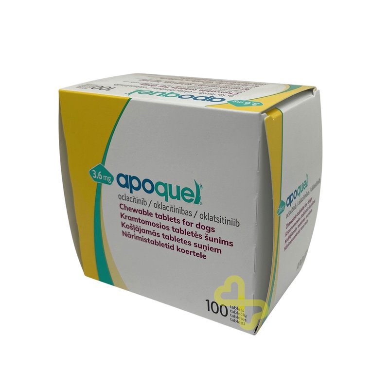 Apoquel 3.6mg Box of 100 3.6 mg Apoquel Tablets from UK Dispensary