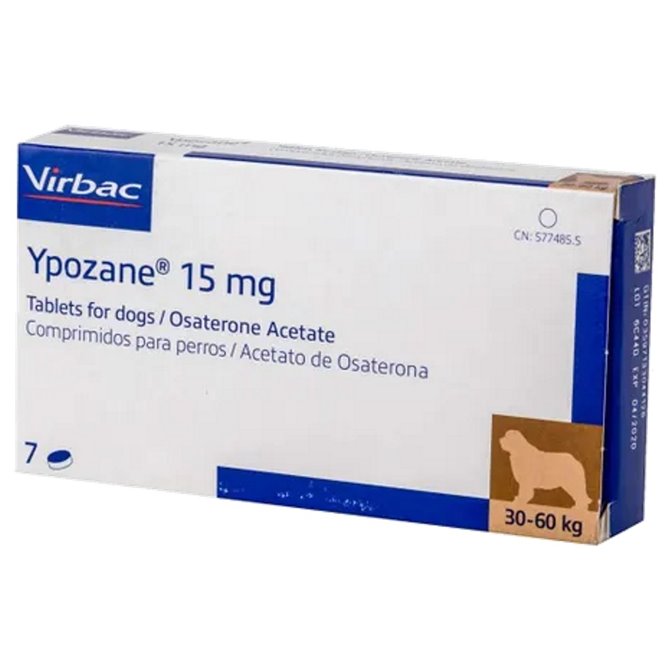 15mg Ypozane Tablets for Dogs - Pack of 7