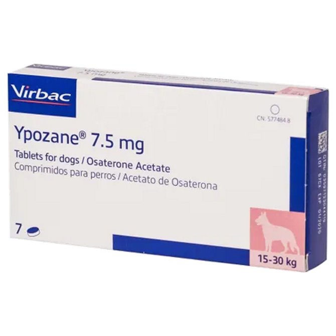 7.5mg Ypozane Tablets for Dogs - Pack of 7