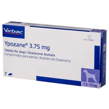 3.75mg Ypozane Tablets for Dogs - Pack of 7