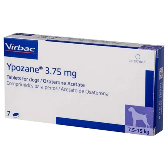 3.75mg Ypozane Tablets for Dogs - Pack of 7