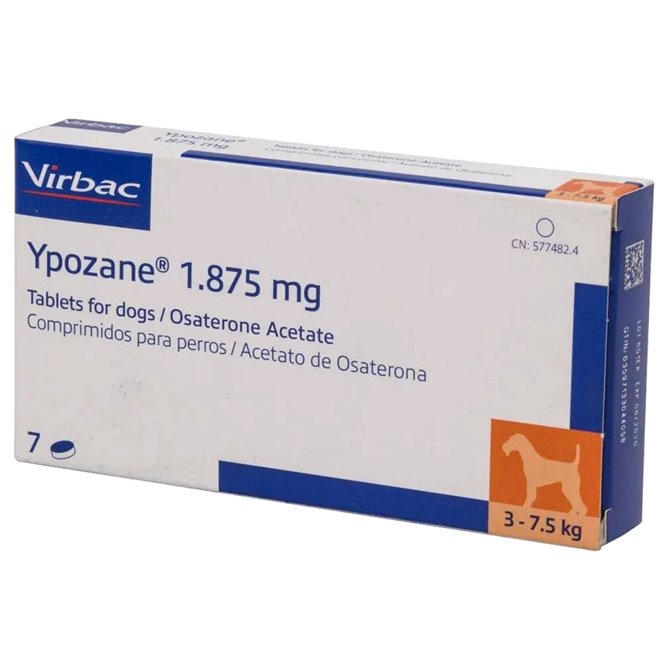 1.875mg Ypozane Tablets for Dogs - Pack of 7