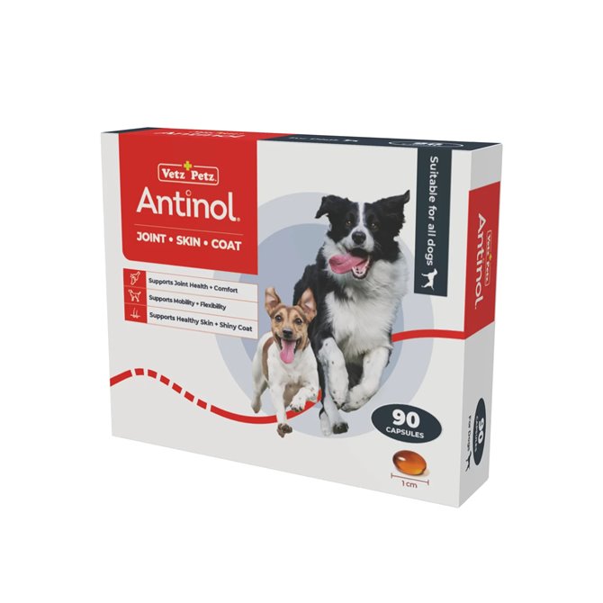 Antinol for Dogs - 90 Gel Capsules