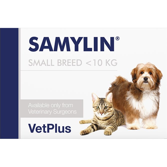 Samylin Tablets - Small Breed - Dogs & Cats up to 10kg - Pack of 30